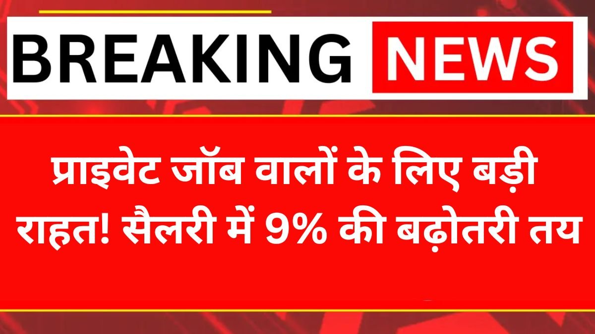 Private Employees Salary Hike 2025