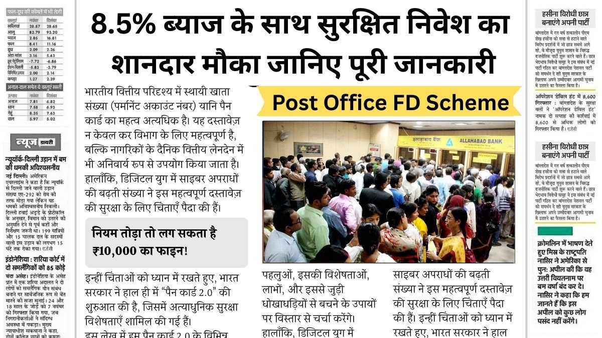 Post Office FD Scheme 2026